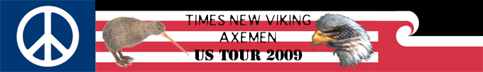 Times New Viking / Axemen US Tour