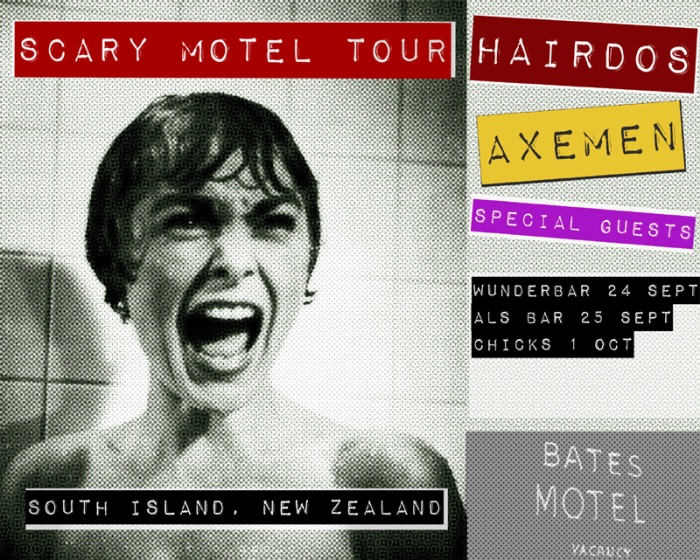 Scary Motel Tour - South Island, NZ, Sept-Oct 2009