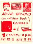stupic4Above Ground poster Empire 1983